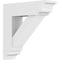 Ekena Millwork Standard Traditional Architectural Grade PVC Bracket with Traditional Ends, 5"W x 20"D x 20"H BKTP05X20X20TRA01 - alternate 1